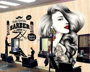 Tổng hợp A-Z các mẫu tranh ảnh Barber Shop, Tiệm Tóc Nam trang trí, treo tường Hot nhất hiện nay
